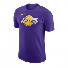 Nike Fj0243 T-shirt Nba Team Logo Lakers Abbigliamento Basket Uomo
