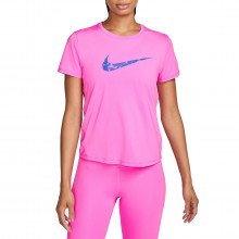 Nike Fn2618 T-shirt Dri-fit One Swoosh Hbr Donna Abbigliamento Running Donna