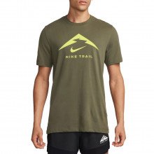 Nike Fq3914 T-shirt Dri-fit Trail Logo Abbigliamento Running Uomo
