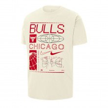 Nike Fq6080 T-shirt Cts Ww Mx90 Bulls Abbigliamento Basket Uomo