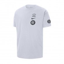 Nike Hf1253 T-shirt Multi Logo Nets Abbigliamento Basket Uomo