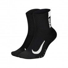 Nike Sx7556 Calze Multplier Ankle - 2 Pack Abbigliamento Running Uomo