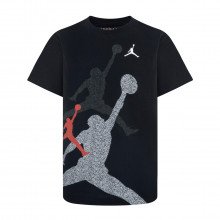 Nike Jordan 95d119 T-shirt Gradient Stacked Bambino Abbigliamento Bambino