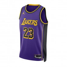 Nike Jordan Do9530 Jersey Swingman Nba Stm James Lakers Squadre Basket Uomo