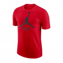 Nike Jordan Fd1460 T-shirt Nba Logo Jdn Bulls Abbigliamento Basket Uomo