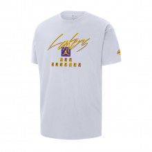 Nike Jordan Fn1069 T-shirt Statement M90 Lakers Abbigliamento Basket Uomo
