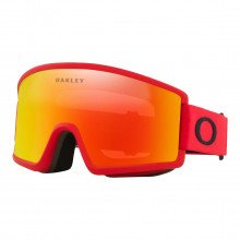 Oakley Oo7120 Maschera Target Line L Fire Iridium Maschere Snowboard Uomo