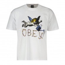 Obey 166913461 T Shirt Obey Flower Angel Street Style Uomo