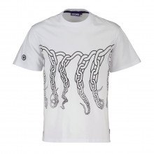 Octopus 23sots32 T-shirt Chain Street Style Uomo