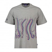 Octopus 23sots35 T-shirt Fuzzy Street Style Uomo