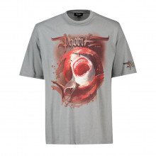 Phobia  Ph00354 T-shirt Shark Grey Street Style Uomo