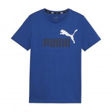 Puma 586985 T-shirt Essentials 2 Tone Logo Bambino Abbigliamento Bambino