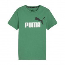 Puma 586985 T-shirt Essentials 2 Tone Logo Bambino Abbigliamento Bambino