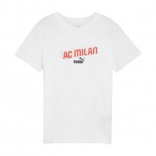 Puma 777681 T-shirt Milan Culture Bambino Squadre Calcio Bambino