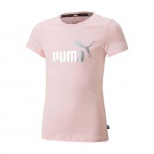 Puma 846953 T-shirt Logo Bambina Abbigliamento Bambino
