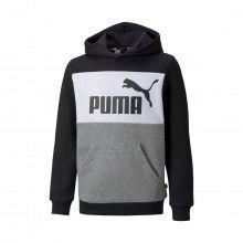 Puma 849081 Felpa Con Cappuccio Colorblock Bambino Abbigliamento Bambino