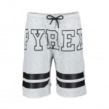 Pyrex 40790 Bermuda Scritta E Bande Sport Style Uomo