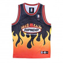 Ripndip Rnd9011 Canotta Basketball Jersey Welcome To Heck Street Style Uomo
