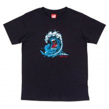 Santa Cruz Sca T-shirt Screaming Wave Front Bambino Abbigliamento Bambino