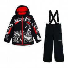 Spyder 38sg075310 Completo Giacca Leader + Pantaloni Propulsion Bambino Abbigliamento Sci Bambino