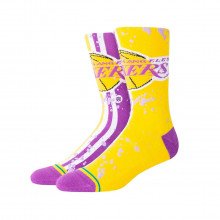 Stance A555c23lal Calze Overspray Los Angeles Lakers Abbigliamento Basket Uomo