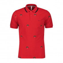 Sun 68 A33129 Polo Full Embroydered Casual Uomo