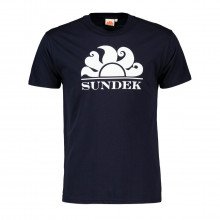 Sundek M021tej7800 T-shirt Logo Sundek Casual Uomo