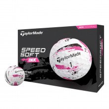 Taylor Made V9924001 Speedsoft Ink Pink Palline Golf Uomo