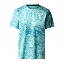 The North Face A7qg297t T-shirt Printed Sunriser Abbigliamento Running Uomo