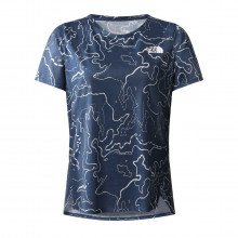 The North Face A7ww1a09 T-shirt Printed Sunriser Donna Abbigliamento Running Donna