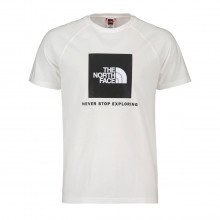 The North Face Nf0a3bqfn4 T-shirt Raglan Redbox Street Style Uomo