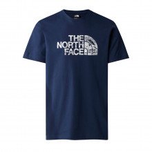 The North Face Nf0a87nx8k2 T-shirt Woodcut Dome Street Style Uomo