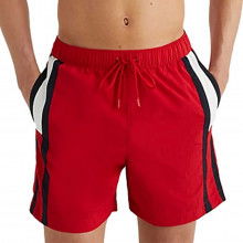 Tommy Hilfiger Um0um02730 Boxer Mare Con Elastico E Bandiera Mare Uomo