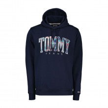 Tommy Jeans Dm0dm15696 Felpa Con Cappuccio Logo Tartan Casual Uomo