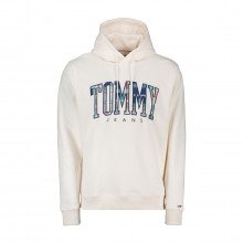 Tommy Jeans Dm0dm15696 Felpa Con Cappuccio Logo Tartan Casual Uomo