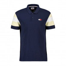 Tommy Jeans Dm0dm16221 Polo Relaxed Maniche A Righe Casual Uomo