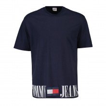 Tommy Jeans Dm0dm16229 T-shirt Graphic Casual Uomo