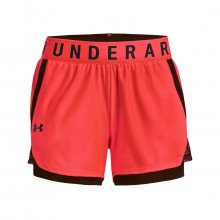Under Armour 1351981 Short Play Up 2-in-1 Donna Abbigliamento Training E Palestra Donna