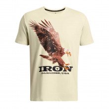 Under Armour 1383224 T-shirt Project Rock Eagle Graphic Abbigliamento Training E Palestra Uomo