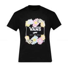 Vans Vn00040mblk T-shirt Elevadted Floral Bambina Abbigliamento Bambino