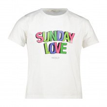 Vicolo 3146m0721 T-shirt Sunday Love Abbigliamento Bambino
