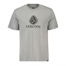 Volcom A5732309 T-shirt Offshore Stone Hth Street Style Uomo