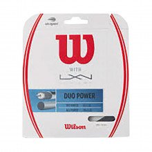 Wilson Wrz949710 Duo Power (nxt Power + Alu Power) Corde Tennis Uomo