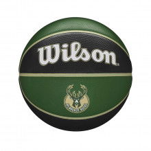 Wilson Wtb1300xbmil Pallone Nba Team Tribute Bucks 7 Palloni Basket Uomo