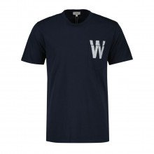 Woolrich Cfwote0122mrut2926 T-shirt Pocket Stampa Retro Casual Uomo