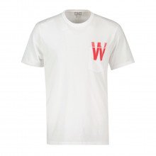 Woolrich Cfwote0122mrut2926 T-shirt Pocket Stampa Retro Casual Uomo