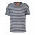 T-SHIRT IN LINO A RIGHE
